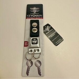 NWT. Jack Skellington keychain. Seat belt buckle style keychain from Buckledown.